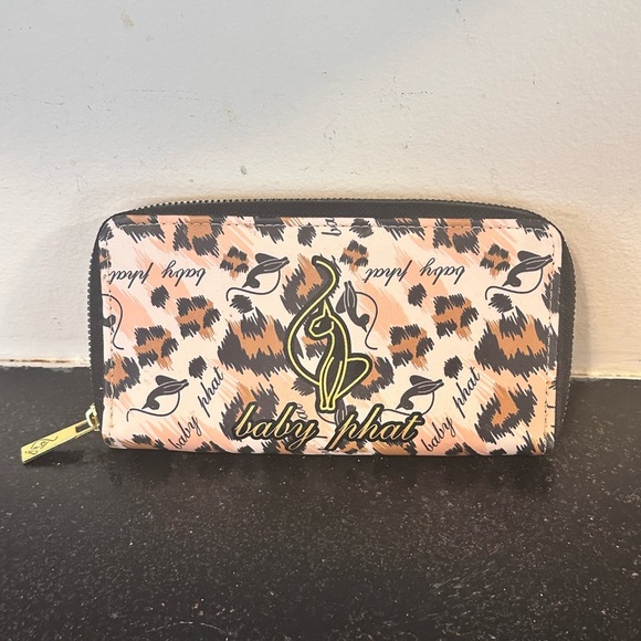 Baby Phat Zipper Wallet - Picture 1 of 4